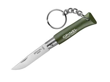 Opinel nóż colorama 04 khaki brelok nierdzewny