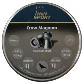 Śrut H&N Crow Magnum kal. 4.5 mm 