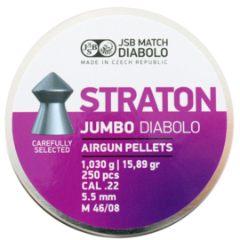 Śrut JSB Straton kal. 5,5 mm op. 250 sztuk