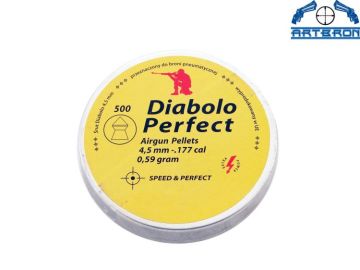 Śrut Diabolo Perfect szpic gładki kal. 4,5 mm