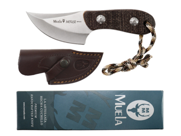 Nóż Muela Mouse-7M Brown Jute Micarta Satin