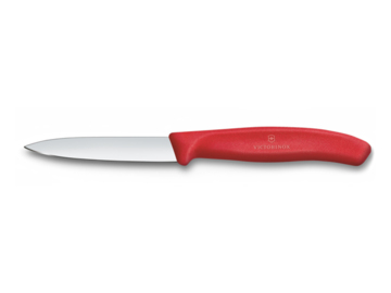 Nóż do warzyw i owoców Victorinox Swiss Classic gładki 8 cm czerwony