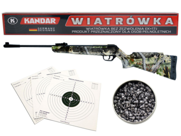 Wiatrówka karabinek Kandar LB600 kamuflaż kal. 5,5 mm