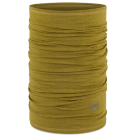 Buff komin chusta wełna merino Lightweight Olive Green