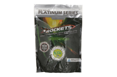 Kulki ASG Rockets Platinum Bio 0,23 grama 1 kg