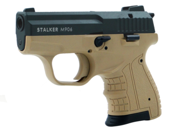 Pistolet hukowy Stalker M906 FDE Brown ruchomy zamek