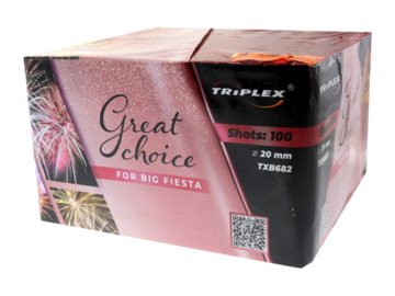 Wyrzutnia Great Choice For Big Fiesta 100 strzałów TXB682