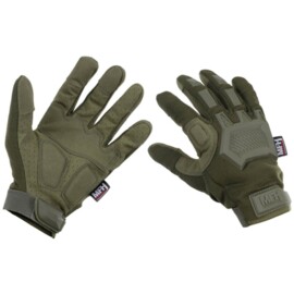 Rękawice taktyczne MFH Tactical Glooves Action Zielone S