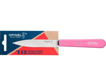 Opinel Nóż Serrated Pink 113