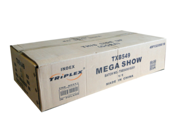 Wyrzutnia Mega Show TXB549 225 strzałów