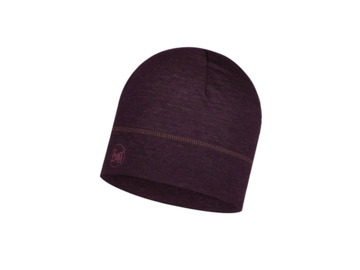 Buff czapka wełna merino Lightweight Deep Purple