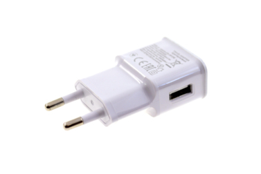 Adapter Sieciowy USB do Ładowarek Biały