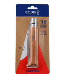 Nóż Opinel stal węglowa No. 12 blister