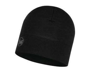 Buff czapka wełna merino Midweight Hat Solid Black