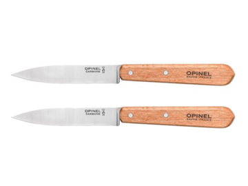 Zestaw dwóch noży kuchennych Opinel Carbon Paring 102