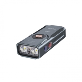 Latarka do kluczy LED Fenix E06R szara