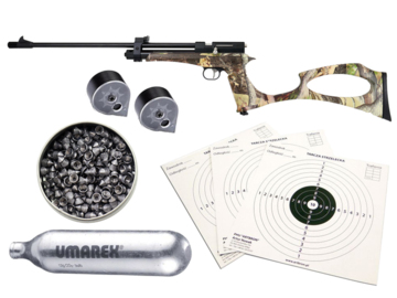Wiatrówka pistolet i karabinek Artemis CP2 kal. 4,5 mm camo