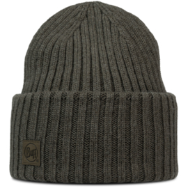 Czapka Buff Knitted Beanie z wełny Merino Erviny Bark