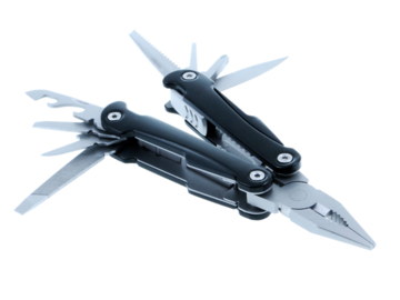 Multitool Schaffertechnik wielofunkcyjny z pokrowcem i bitami HCM852D-8