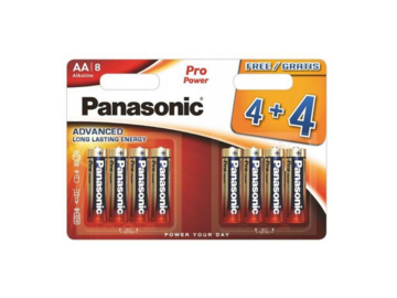 Bateria alkaliczna Panasonic AA Pro Power 8 sztuk