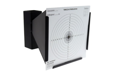 Kulochwyt piramidowy Razorgun 14x14 cm czarny