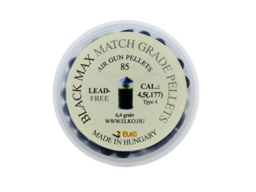 Śrut Black Max Match Grade kal. 4,5 mm 0,45 grama czarny