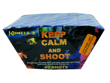Wyrzutnia kątowa Keep Calm & Shoot 49 strzałów