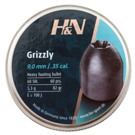 Śrut H&N Grizzly kal. 9 mm op. 60 sztuk