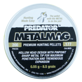 Śrut Predator Metalmag kal. 4,5 mm op. 200 sztuk