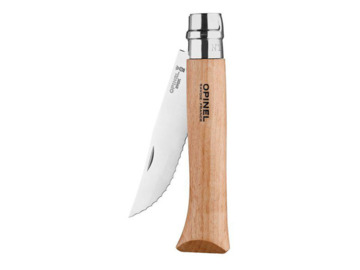 Opinel Nóż Inox Natural 12 Serrated OUTLET