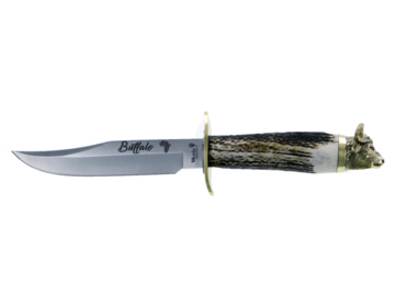 Nóż Muela Deer Stag Big Five Buffalo Bowie 160 mm z walizką