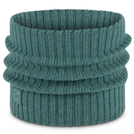 Komin Buff z wełny merino Knitted Norval Green