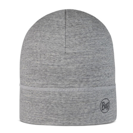 Buff czapka wełna merino Lightweight Light Grey