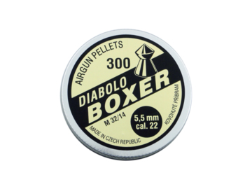 Śrut Diabolo Boxer kal. 5,5 mm ostry gładki
