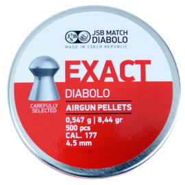 Śrut JSB Exact kal. 4,52 mm zaokrąglony gładki