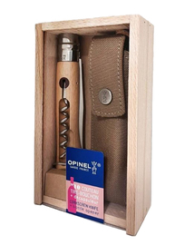 Nóż Opinel z korkociągiem i otwieraczem + etui