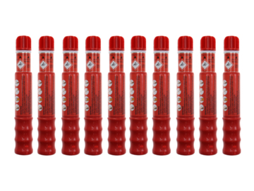 Flara ręczna czerwona 60 sekund SF60 komplet 10 sztuk