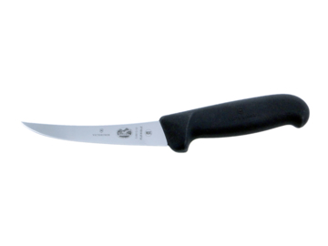 Victorinox Nóż Trybownik gładki o elastycznym ostrzu 12 cm czarny