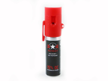 Gaz obronny Patriot 15 ml spray 15% najmocniejszy