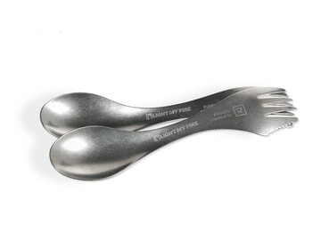Niezbędnik spork Light My Fire ze stali nierdzewnej 2 sztuki
