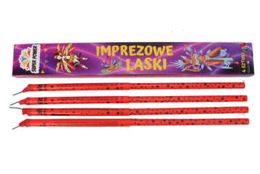 Magiczne ognie Imprezowe Laski 4 sztuki F04-1201