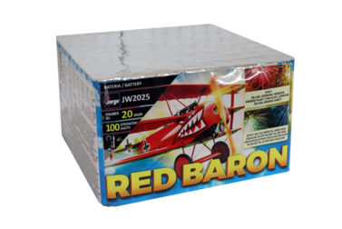 Wyrzutnia Red Baron 100 strzałów JW2025