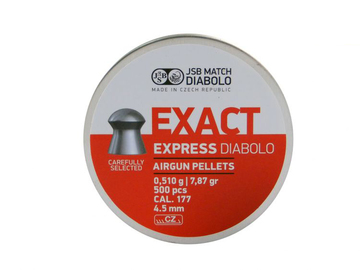 Śrut JSB EXACT EXPRESS kal. 4,51 mm zaokrąglony gładki