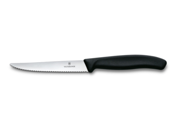 Nóż kuchenny ząbkowany Victorinox Swiss Classic 11cm czarny